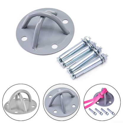 Wall Ceiling Mount Bracket for Suspension Straps Anchor for Gym Sports Rings Fitness Training Yoga Swing Battle Ropes Boxing Equipment