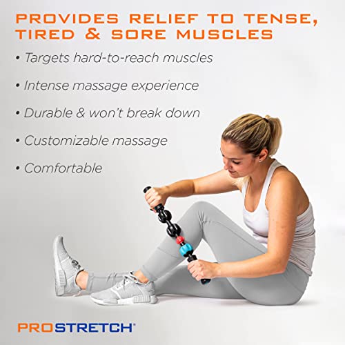 ProStretch Type X2 Roller, Massage Stick for Muscle Soreness Recovery, Deep Tissue Therapy, and Myofascial Release