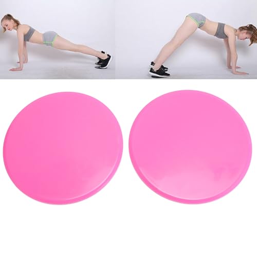 Dual Sided Discs, Exercise Core Sliders for Full Body Workout to Build Functional Core Strength, 7 Inches, 2 PCS, for Home Gym and Travel