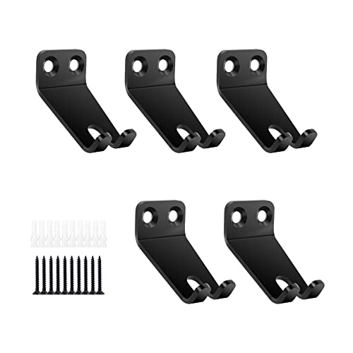 5PCS Wall Mounted with Special Fit for Tonal Accessory Shelf Clips Adapter Hooks Space Saving for Home Gym Garage T-Lock Exercise Equipment Organization Multipurpose Organizer Storage