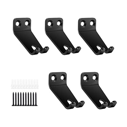 5PCS Wall Mounted with Special Fit for Tonal Accessory Shelf Clips Adapter Hooks Space Saving for Home Gym Garage T-Lock Exercise Equipment Organization Multipurpose Organizer Storage