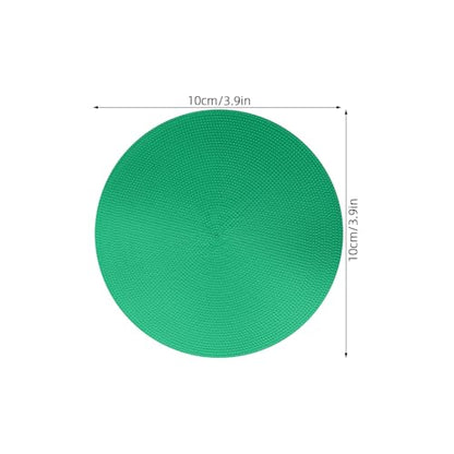 18pcs Sport Spot Markers, Non-Slip Carpet Spots Circle Floor Dots for Soccer Basketball Agility Training, Gym Pe Sports Drill Markers with Carry Bag