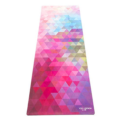 YOGA DESIGN LAB | The Combo Yoga Mat | Eco Luxury | Ideal for Hot Yoga, Power, Bikram, Ashtanga, Sweat | Studio Quality | Includes Carrying Strap! - color: Tribeca Sand, size: 1.5mm