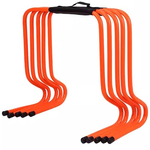 Mini Hurdles for Track and Field, 6" 9 12 16 20 24 Inch Speed Hurdles for Agility Training, Kids/Athletes/Basketball/Baseball/Soccer/Football Indoor Outdoor Sports Equipment(60cm/24in)