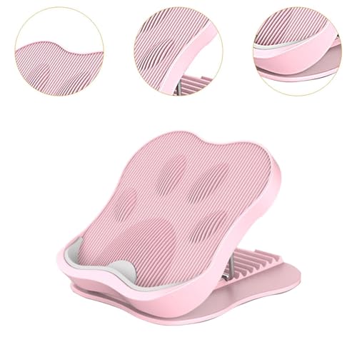 Stretching Board Gymnastics Training Equipment Folding Calf Board, Pink