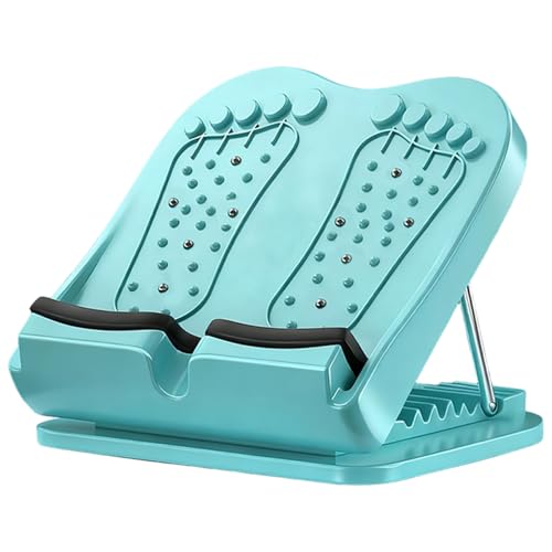 Calf Stretcher Slant Board 13-Level Adjustable Foldable Stretching Ramp with Magnets for Plantar Fasciitis Achilles Stretch Ankle Board Ankle Balance Calf Stretch - color: Green