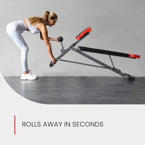 Finer Form Multi-Functional Adjustable Weight Bench and Roman Chair