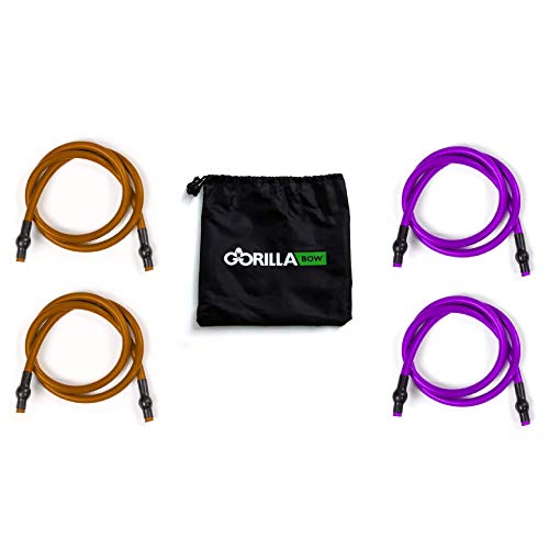 Gorilla Fitness Resistance Bands for Gorilla Bow Original and Gorilla Bow Travel