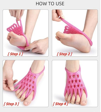 Toe Resistance Bands Strong Loop- Toe Stretcher -Toe Bands - color: blue