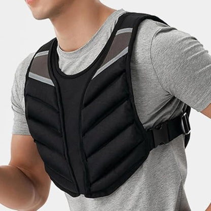Weighted Vest Weighted Jacket Workout Strength Training Jogging Fitness Home Gym Calisthenics Running for Adults Weight Vest