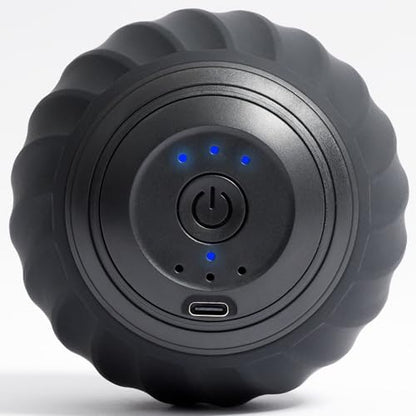 Frost Fit VibePro Pulse - Vibrating Massage Ball Massager - Deep Tissue Therapy Ball with 4 Speeds - Myofascial Release & Pain Relief