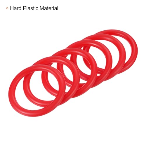 PATIKIL Carnival Ring-Toss Rings Set Plastic Hoops for Outdoor Party Favor Game Booth