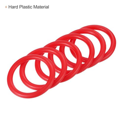 PATIKIL Carnival Ring-Toss Rings Set Plastic Hoops for Outdoor Party Favor Game Booth