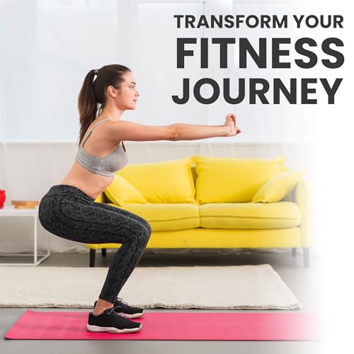 Full Body Workout Poster for Home Gym – Exercise Chart for Glutes, Legs, Back & Abs – Strength Training Guide with Squats, Lunges, Deadlifts, Core Exercises – Bodyweight & Dumbbell Training Guide