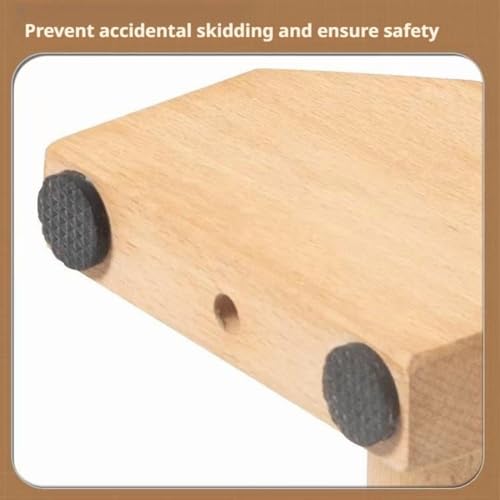 Push-Up Stand,Parallettes Bars,Wooden Calisthenics Equipment for Handstand Training,Non-Slip Base Exercise Home Workout Equipment,Parallettes Handle Stands Grip for Men Strength Training