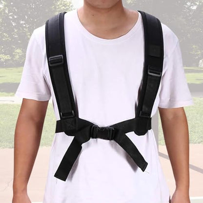 Sled Harness for Resistance Training Workout Football Padded Exercise Training Speed Full Body Women Men Sled Pulling Belt