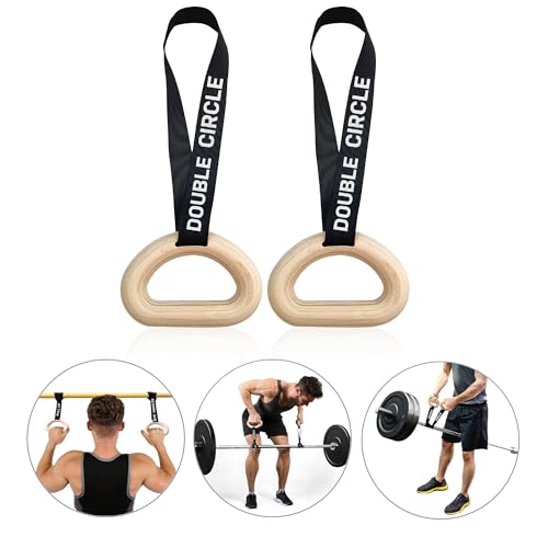 Pull Up Handles - Pull Up Grips, LAT Pull Down Gym Handles Design - Quick Attachment to Bars and Barbell Grips - Includes Carry Bag - Suitable for Home Gym and On-The-Go Workouts