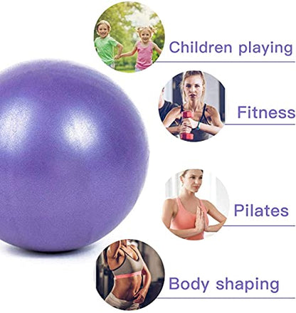 Mini Yoga Balls 6 Inch Exercise Pilates Therapy Balance Micropore Ball Barre Equipment for Home Stability Training Physical Core Training