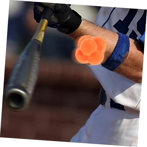 Hexagonal Reaction Ball Hand Eye Coordination Training Reflex Ball High Difficulty Agility Training Tool for Goalkeeper Baseball and Team Handball Reflex Training