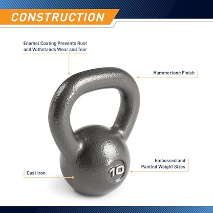 Marcy Hammertone Kettle Bells - 10 to 55 lbs. HKB Workout Weights - style: 10 lb