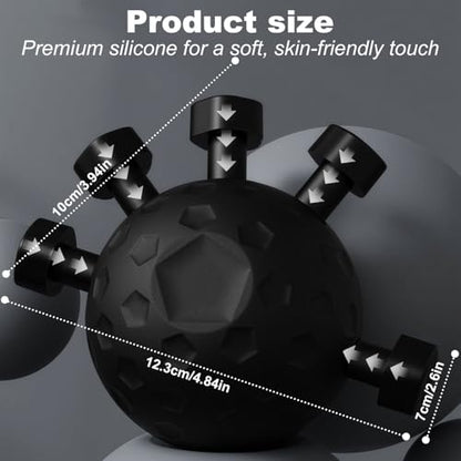 Finger Grip Strengthener, 2026 New Hand Forearm Ball Strengthener Wrist Strengthening Guitar Finger Gripper Strength Trainer,Adjustable Hand Muscle Strength Trainer for Grip Strength and Grip Training