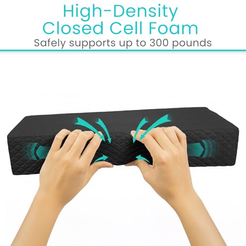 Vive Balance Pad - Foam Large Yoga Mat Trainer for Physical Therapy, Stability Workout, Knee and Ankle Exercise, Strength Training, Rehab - Chair Cushion for Adults, Kids, and Travel