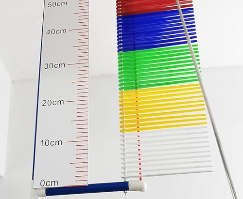 Vertical Jump Tester for Basketball - Adjustable 1.2m-3.5m Measurement Tool, Sports Training Aid Assessment & Performance Improvement