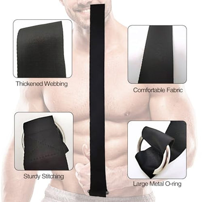Arm Wrestling Training Loading Strap, Ideal for Wrist Forearm and Biceps Workouts Muscle Strength Tools Suitable Home Gym 1-2 inches Barbell Plates Strap Barbells, Finger Exerciser Strengthener