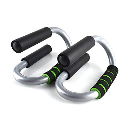 Push Up Bars - Strong Chrome Steel Pushup Stands with Comfortable Foam Grip and Non-Slip