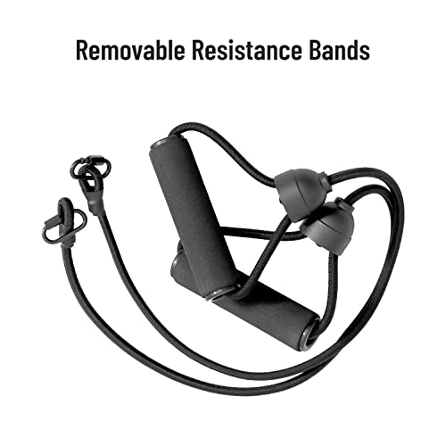 TRAKK Fitness Mini Stepper - Stair Stepper for Home, Exercise Step Platform, Workout Equipment with Resistance Bands