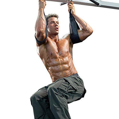 Pull up AB Sling Straps Fitness Workout Abdominal Carver Chin Up Sit Heavy Duty Muscle Training Suspension Belt
