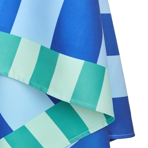 Dock & Bay Beach Towel - Quick Dry, Sand Free - Compact, Lightweight - 100% Recycled - Includes Bag - Blue Sky - Large (160x90cm, 63x35) - color: Blue Sky, size: Large (160x90cm, 63x35")
