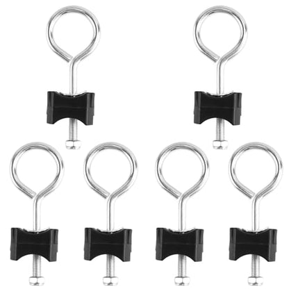 6 Pack Trampoline Screws and Bolts Replacement Trampoline Poles Mount Screw for Kids Trampoline Leg Feet Connection Mini Trampoline with Safety Enclosure Mini Fitness Rebounder Trampolines