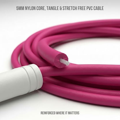 Elevate Rope Pro-Grade Speed Rope - color: Pink Love