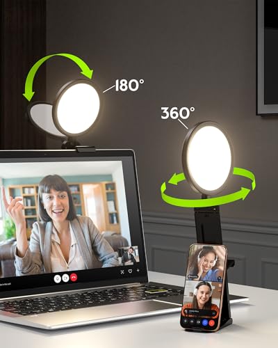 LitONES Ring Light for Computer, Eye-Care Lighting for Zoom Call, Streaming - color: BACK 1 PSC