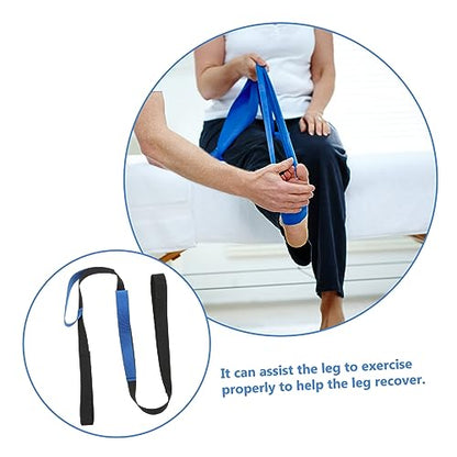 Versatile Leg Lifter Strap for Elderly Heavy Duty Leg Assist Training Tool for Improved Flexibility and Mobility Rigid Design for Stretching and Exercise