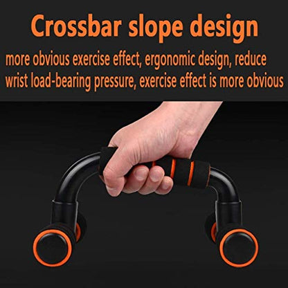 Push-up bracketPerfect Portable, Comfortable Push Up Bars Workout Stands with Ergonamic Handles for Floor