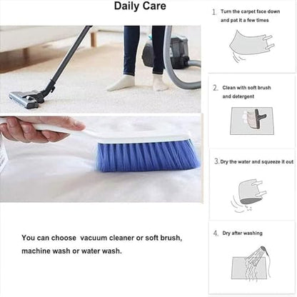 Extra Durable Door Mat -No Pain No Gain Floor Door Bathroom Kitchen Mats Indoor Bodybuilding Fitness Gym Doormat Bedroom Balcony Entrance Carpet Rug 16x24inch