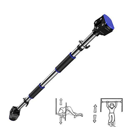 Pull Up Bar for Doorway No Screw Door Horizontal Bars Steel 500kg Home Gym Workout Chin Push Up Pull Up Training Bar