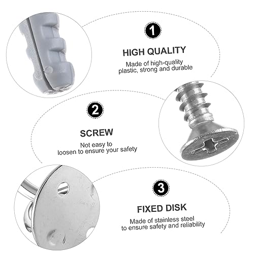2sets Heavy Duty Ceiling Hooks for Swing Accessories Home Gym Wall Mount Suspension Anchor Functional Trainer Bracket