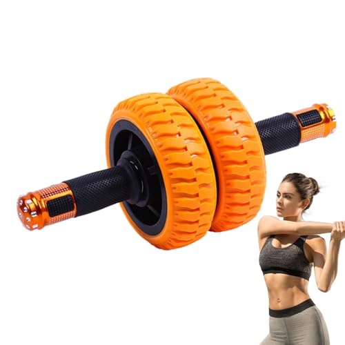 Ab Roller for Men, 6 Inch Training Wheel, Portable Home Gym Exercise Equipment for Abs Workout, Beginner Travel Office Outdoor Use