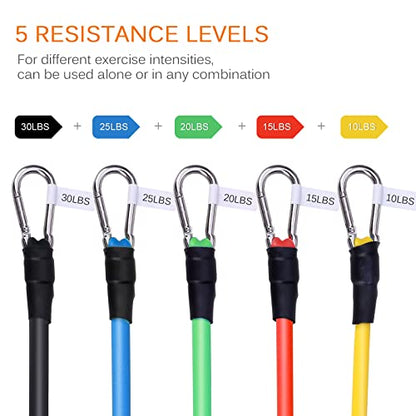 Uten Resistance Bands - color: Red