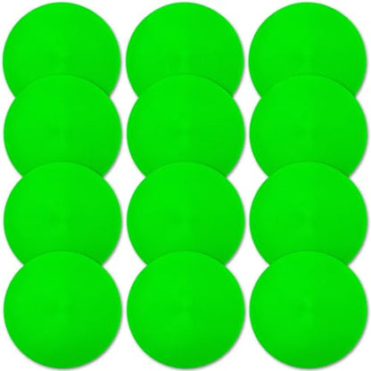 Poly Spot Markers 4inch/9 inch Non-Slip Rubber Agility Markers Flat Field Cones Floor Dots for Football, Soccer, Basketball Training Markers, School Activities, Exercise Drills, Social Distancing