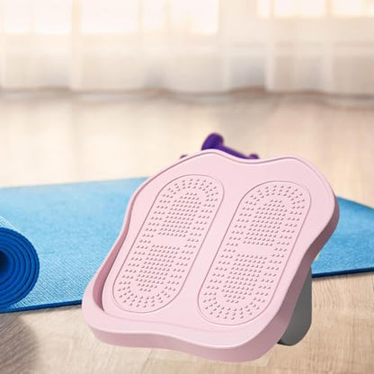 kowaku Slant Board Calf Stretcher Calf Incline Board Folded Professional Portable Adjustable Calf Stretch Board for Sports Exercise, Pink