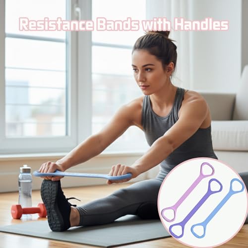 Figure 8 Fitness Resistance Band for Women - color: Blue