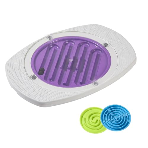 Balance Board Maze, 20 Inch Maze Balance Plate, Anti Slip Balance Board with 3 Replacement Maze Disks, Maximum Load of 165 Pounds