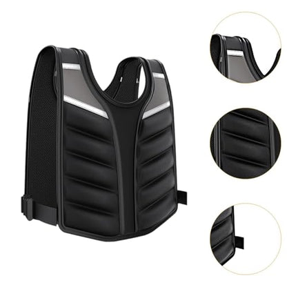 Weighted Vest Weight Vest Weighted Jacket with Reflective Stripe for Running Calisthenics