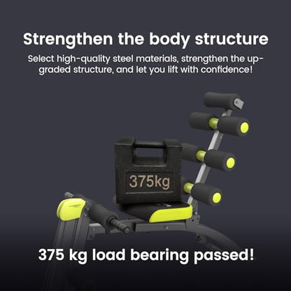 Wonder Core 2 Upgraded Adjustable Workout Bench & Ab/Rowing Machine - Total Gym Style Core Workout Equipment for Ab Workouts, Upper Body & Sit-Up Exercise