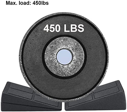 Squat Wedge Block Adjustable Slant Board, Heavy Duty 3pcs Foam Foot Ankle Knee Stretcher Leg Extender, Incline Platform Ramp For Heel Elevated Exercise and Calf Raise