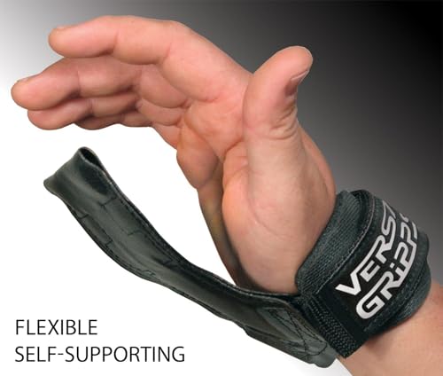 Versa Gripps® Classic Wrist Straps, Train Better, Choose Size and Color - color: Pink Label, size: Small: 6 to 7 inch wrist